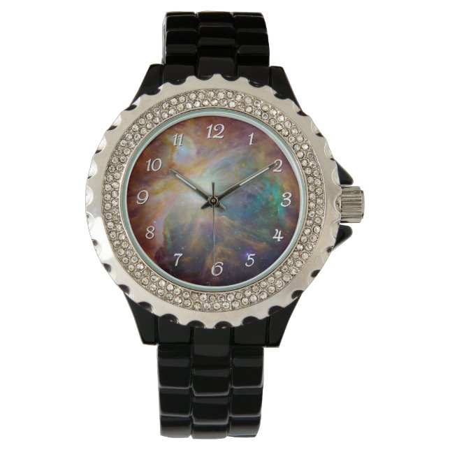 Orion Nebula Composiet Horloge (Voorkant)