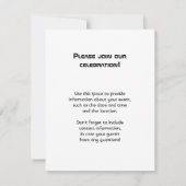 Orion Nebula Composiet Kaart (Achterkant)