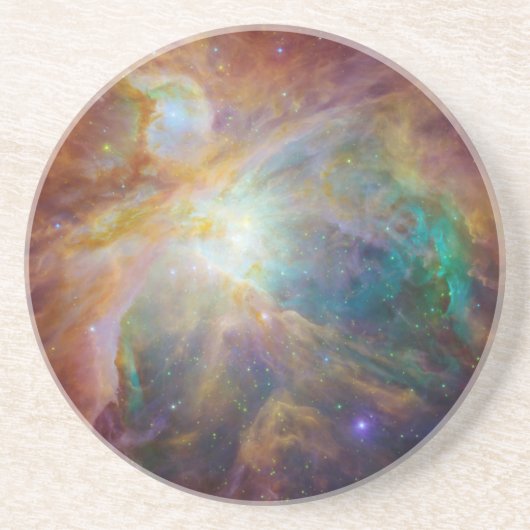 Orion Nebula Composiet Zandsteen Onderzetter (Voorkant)