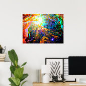 Orion Nebula - Emissie Nebula Poster (Thuiskantoor)