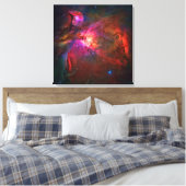 Orion Nebula en Trapezium Stars Canvas Afdruk (Insitu (Slaapkamer))