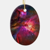 Orion Nebula en Trapezium Stars Keramisch Ornament (Achterkant)