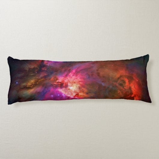 Orion Nebula en Trapezium Stars Lichaamskussen (Achterkant)