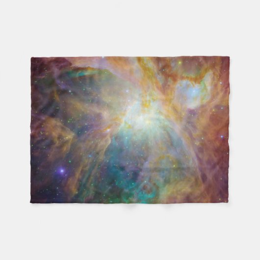 Orion Nebula Fleece Deken (Voorkant (Horizontaal))