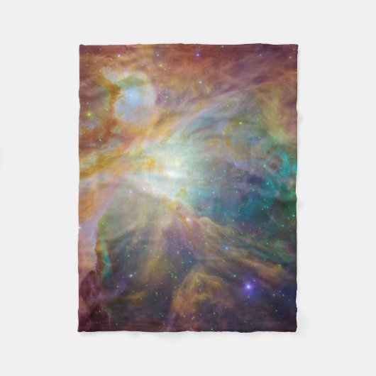 Orion Nebula Fleece Deken (Voorkant)