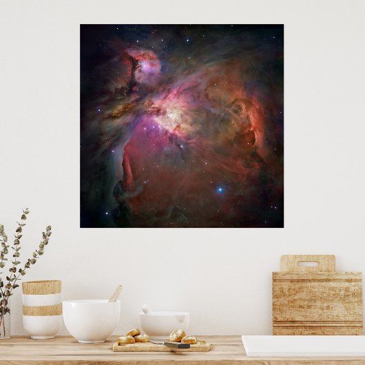 Orion Nebula Galaxy Poster (Keuken)
