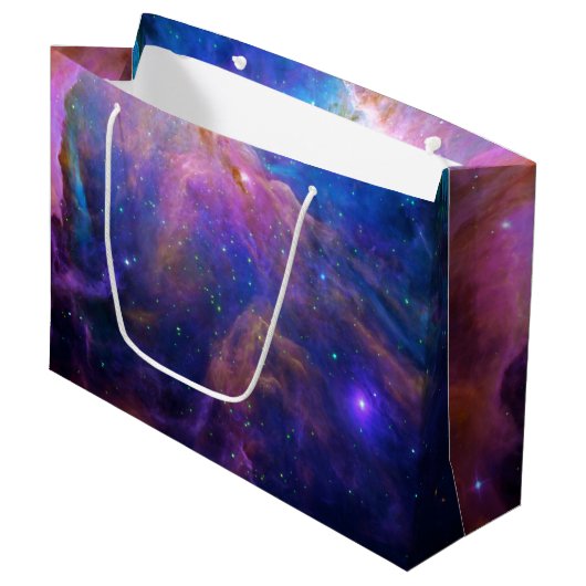 Orion Nebula Gift Bag Large Cadeautasje (Voorkant Gekanteld)