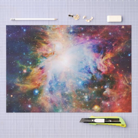 Orion Nebula Grote Regenboog Tissuepapier (Craft)