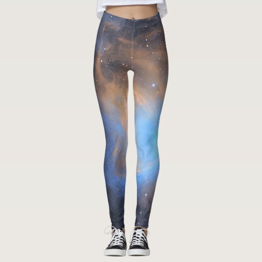 Orion Nebula - Hubble Palette Leggings (Voorkant)