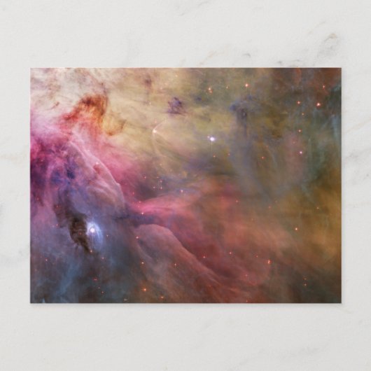Orion Nebula Hubble Space Briefkaart (Voorkant)