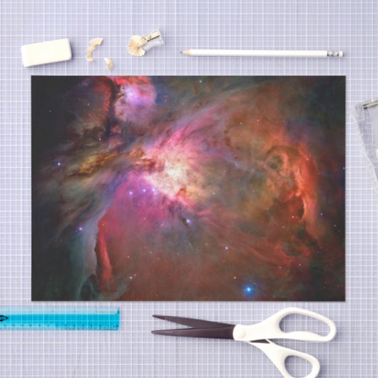 Orion Nebula Hubble Space NASA Tissuepapier (Craft)