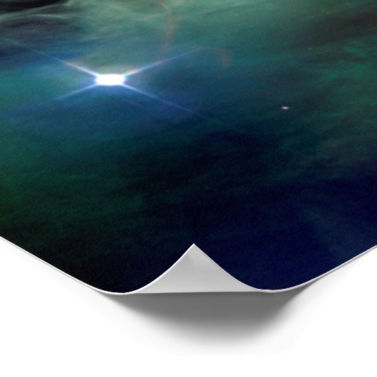 Orion Nebula Hubble Space Telescope Poster (Hoek)