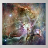 Orion Nebula Hubble Space Telescope Poster (Voorkant)