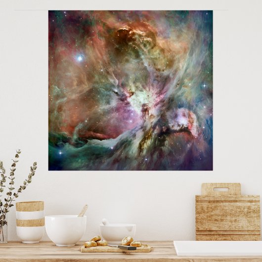 Orion Nebula Hubble Space Telescope Poster (Keuken)