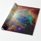 Orion Nebula Hubble Spitzer Telescope Space Cadeaupapier (Uitgerold)