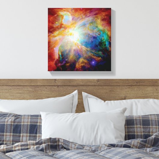 Orion Nebula Hubble Spitzer Telescope Space Canvas Afdruk (Insitu (Slaapkamer))