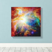 Orion Nebula Hubble Spitzer Telescope Space Canvas Afdruk (Insitu (Houten vloer))