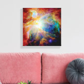 Orion Nebula Hubble Spitzer Telescope Space Canvas Afdruk (Insitu (Woonkamer))