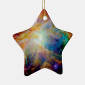 Orion Nebula Hubble Spitzer Telescope Space Keramisch Ornament (Rechts)