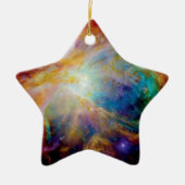 Orion Nebula Hubble Spitzer Telescope Space Keramisch Ornament (Voorkant)