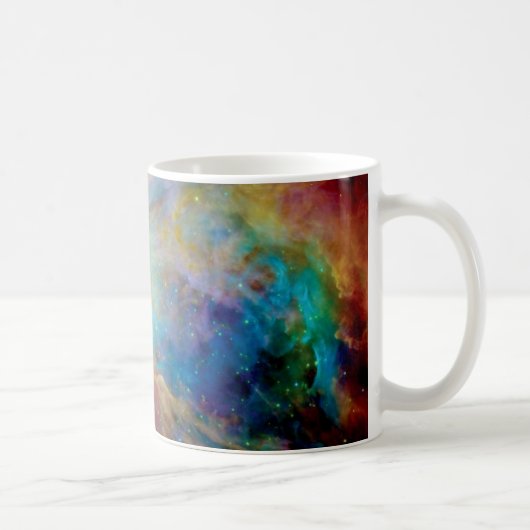 Orion Nebula Hubble Spitzer Telescope Space Koffiemok (Rechts)