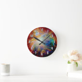 Orion Nebula Hubble Spitzer Telescope Space Ronde Klok (Huis)