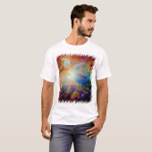 Orion Nebula Hubble Spitzer Telescope Space T-shirt (Voorkant volledig)