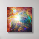 Orion Nebula (Hubble & Spitzer Telescopes) Canvas Afdruk (Voorkant)
