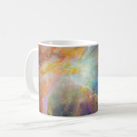 Orion Nebula (Hubble & Spitzer Telescopes) Koffiemok (Voorkant links)