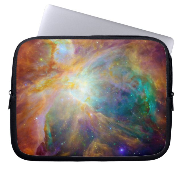 Orion Nebula (Hubble & Spitzer Telescopes) Laptop Sleeve (Voorkant)