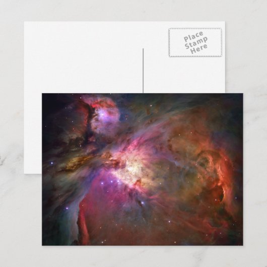 Orion Nebula (Hubble Telescope) Briefkaart (Voorkant / Achterkant)