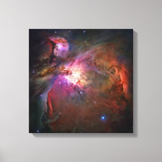 Orion Nebula (Hubble Telescope) Canvas Afdruk (Voorkant)