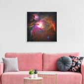 Orion Nebula (Hubble Telescope) Canvas Afdruk (Insitu (Woonkamer))