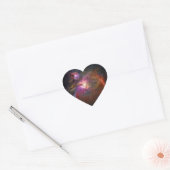 Orion Nebula (Hubble Telescope) Hart Sticker (Envelop)