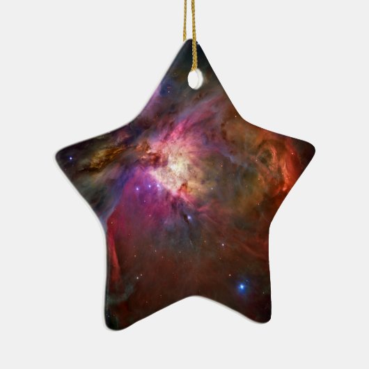 Orion Nebula (Hubble Telescope) Keramisch Ornament (Rechts)