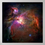 Orion Nebula (Hubble Telescope) Poster (Voorkant)