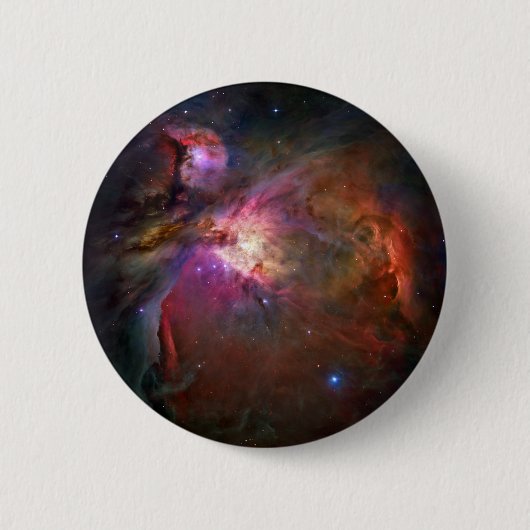 Orion Nebula (Hubble Telescope) Ronde Button 5,7 Cm (Voorkant)