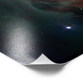 Orion Nebula Hubble telescope space universum kosm Foto Afdruk (Hoek)