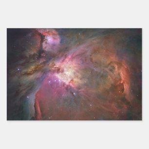 Orion Nebula Hubble telescope space universum kosm Inpakpapier Vel