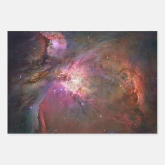 Orion Nebula Hubble telescope space universum kosm Inpakpapier Vel (Voorkant)