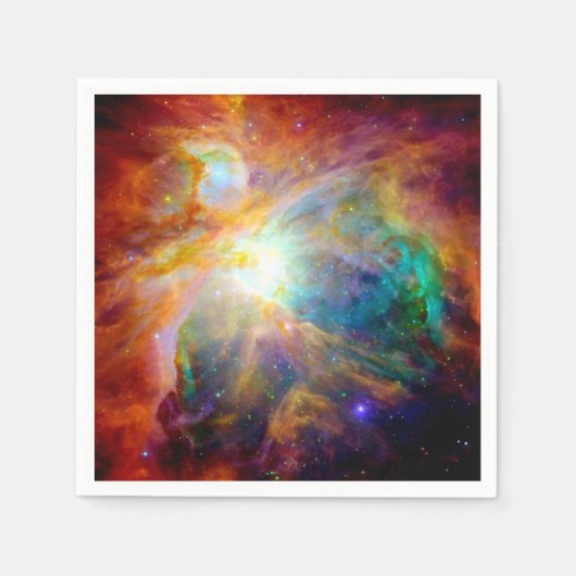 Orion Nebula Kleurrijke Galaxy Papieren servetten (Voorkant)
