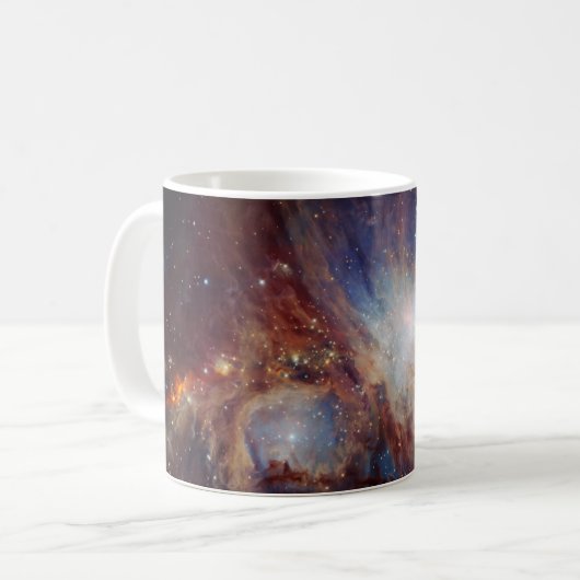 Orion Nebula Koffiemok (Voorkant links)