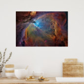 Orion Nebula, M42, NGC 1976 Poster (Keuken)