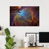 Orion Nebula, M42, NGC 1976 Poster (Thuiskantoor)