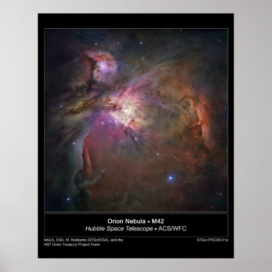 Orion Nebula - M42-poster Poster (Voorkant)