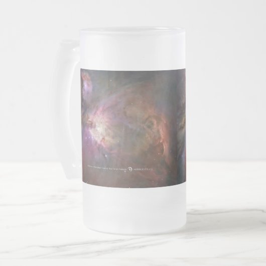 Orion Nebula Matglas Bierpul (Voorkant links)