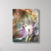 Orion Nebula Pastels Canvas Afdruk (Voorkant)