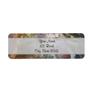 Orion Nebula Pastels Etiket