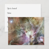 Orion Nebula Pastels Kaart (Voorkant / Achterkant)
