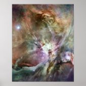 Orion Nebula Pastels Poster (Voorkant)